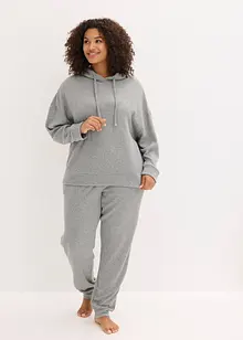 Loungewear-kosedress i mykt ribbemateriale, oversized, bonprix