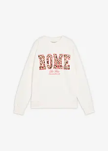 Oversized sweatshirt i 100% økologisk bomull, bonprix