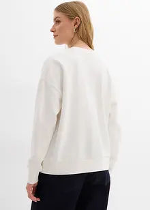 Oversized sweatshirt i 100% økologisk bomull, bonprix
