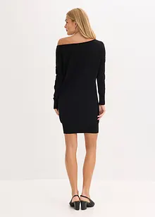 One shoulder, strikket kjole, bonprix