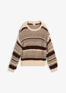 Oversized strikkegenser, bonprix