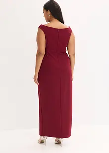 Carmenkjole av strukturert krepp, bonprix