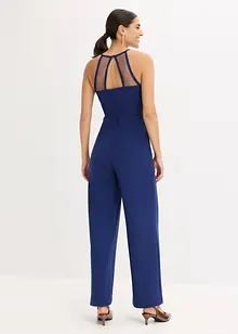 Jumpsuit med blonde, bonprix