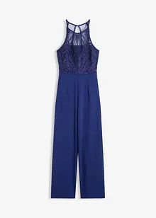 Jumpsuit med blonde, bonprix