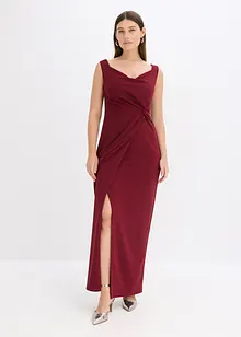 Carmenkjole av strukturert krepp, bonprix