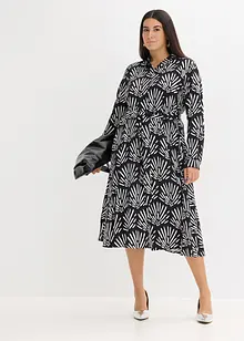 Midikjole av lett viskose, bonprix