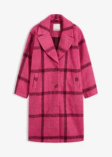 Oversized kåpe i ull-look, bonprix