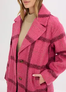 Oversized kåpe i ull-look, bonprix