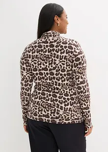 Langermet topp av myk viskosemiks, bonprix