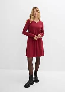 Kjole i lett viskosemiks, bonprix