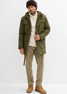 Winter Field-parkas med mykt fleecefôr, bonprix