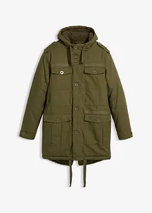 Winter Field-parkas med mykt fleecefôr, bonprix