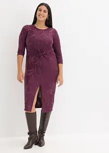 Jacquard-midikjole, bonprix