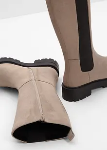Støvletter med vidt skaft, bonprix