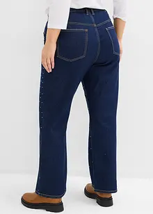 Straight Jeans Mid Waist komfortlinning, bonprix