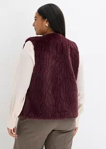 Vest i fuskepels, bonprix