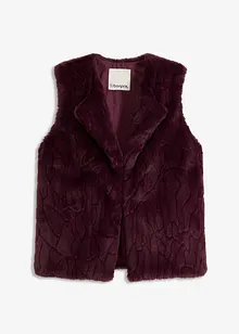 Vest i fuskepels, bonprix