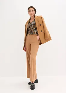 Jerseybluse med viskose, bonprix