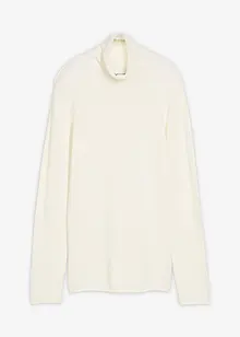 Pologenser i bomull med myk kasjmir, bonprix