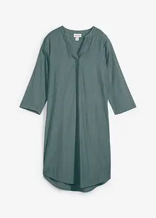 Tunikakjole i lett viskosemiks med struktureffekt, bonprix