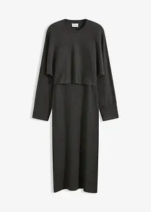 Strikket kjolesett  (2-delt sett), bonprix