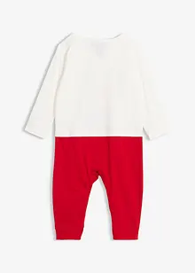 Overall til baby i ren økologisk bomull, bonprix