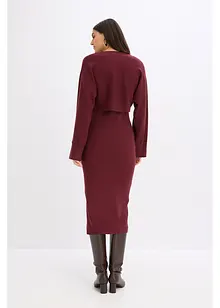 Strikket kjolesett  (2-delt sett), bonprix