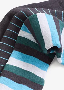 Termo-knestrømper med myk frotté på innsiden med økologisk bomull (3-pack), bonprix