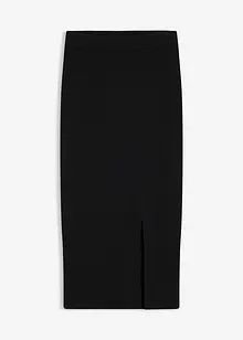 Finstrikket skjørt av myk viskosemiks, bonprix