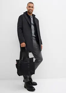 Kort kåpe med ullandel, bonprix