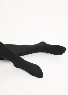 Formende ultra-ugjennomsiktig strømpebukse med Belly-Control og komfortlinning, 80 DEN, bonprix