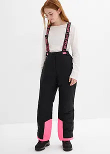 Skibukse med avtagbare stropper, vanntett, bonprix