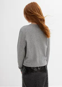 Strikkejakke av myk viskosemiks, bonprix