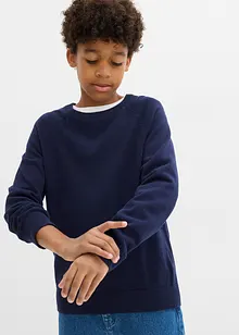 Finstrikket genser av 100% bomull, bonprix