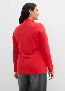 Langermet topp i figurnær modell, bonprix