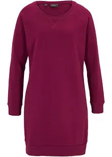 Sweatshirtkjole i myk frottè, bonprix