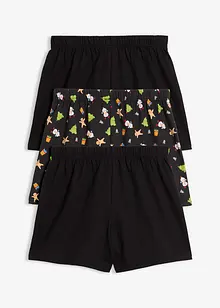 Vid boksershorts i 100% bomull (3-pack), bonprix