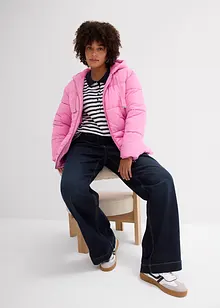 Oversized, vattert jakke, bonprix