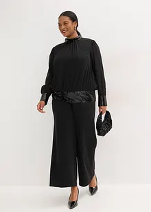 Overdel i tynn tyll med paljetter, bonprix