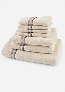 Håndkle med striper, bonprix