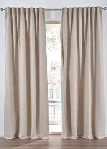 Mørkleggingsgardin i dobbelt lag (1-pack), bonprix