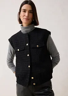 Vest med ull, bonprix