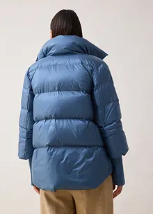 Dunjakke med resirkulert dun og ermer i strikket materiale, bonprix