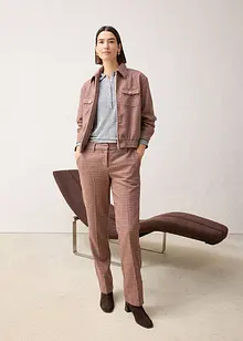 Poloskjorte med ullandel, bonprix