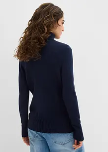 Basic genser med høy hals, bonprix