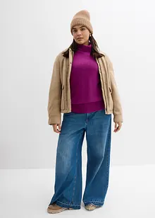 Basic genser med høy hals, bonprix