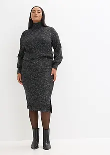 Strikket skjørt, bonprix