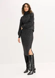 Strikket skjørt, bonprix