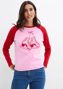 Raglangenser i 100% økologisk bomull, bonprix