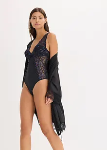 Body med glittergarn, bonprix